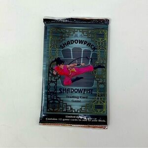 Shadowfist CG Limited Edition Booster Pack SHADOWPACK 1995 FACTORY SEALED‎ NEW